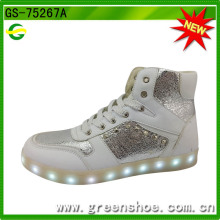 Mode populaire LED allument des chaussures de danse (GS-75267)